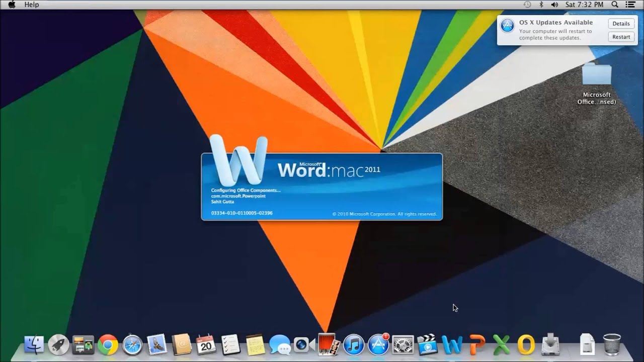 microsoft office for mac 2011 compatible with high sierra